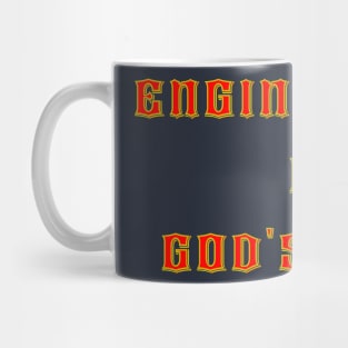 Engine work is gods work Mug